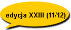 edycja XXIII (11/12)